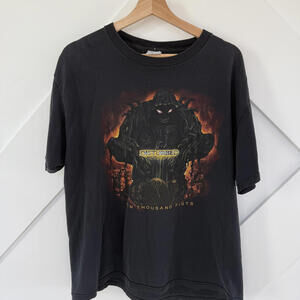 Vintage Disturbed Ten Thousand Fists Band T-Shirt Delta Pro Weight USA Size L